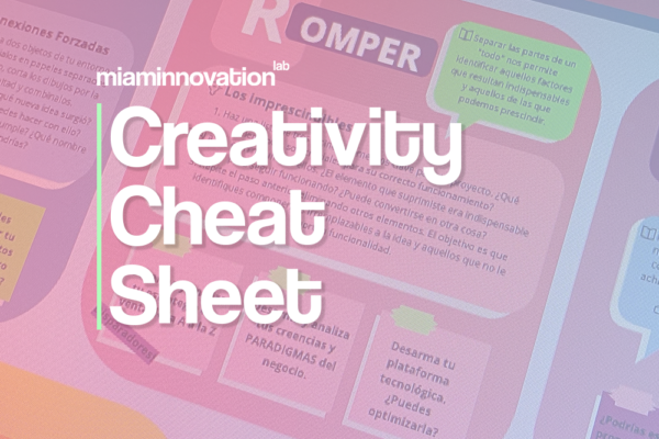 Creativity Cheat Sheet: ¡Ya disponible!