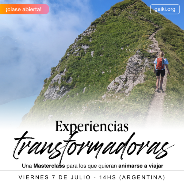 Masterclass: «Experiencias Transformadoras»