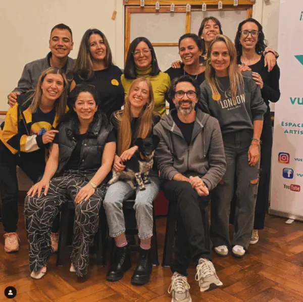 Foto grupal del encuentro de práctica de Coaching Creativo en Buenos Aires