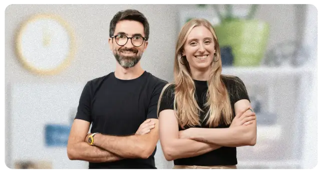 Facundo Arena, Fundador del Laboratorrio Gaiki, junto a Florencia Ortelli, COO de Gaiki.