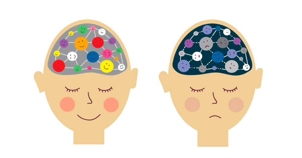 Dos personas gestionando emocionalmente su mente