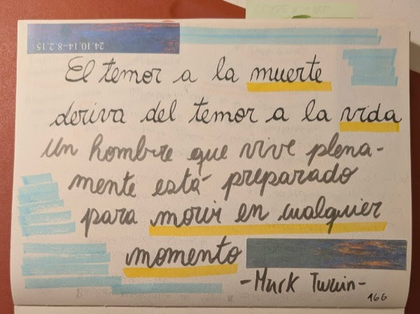 ante todo no olvidar del presente 01